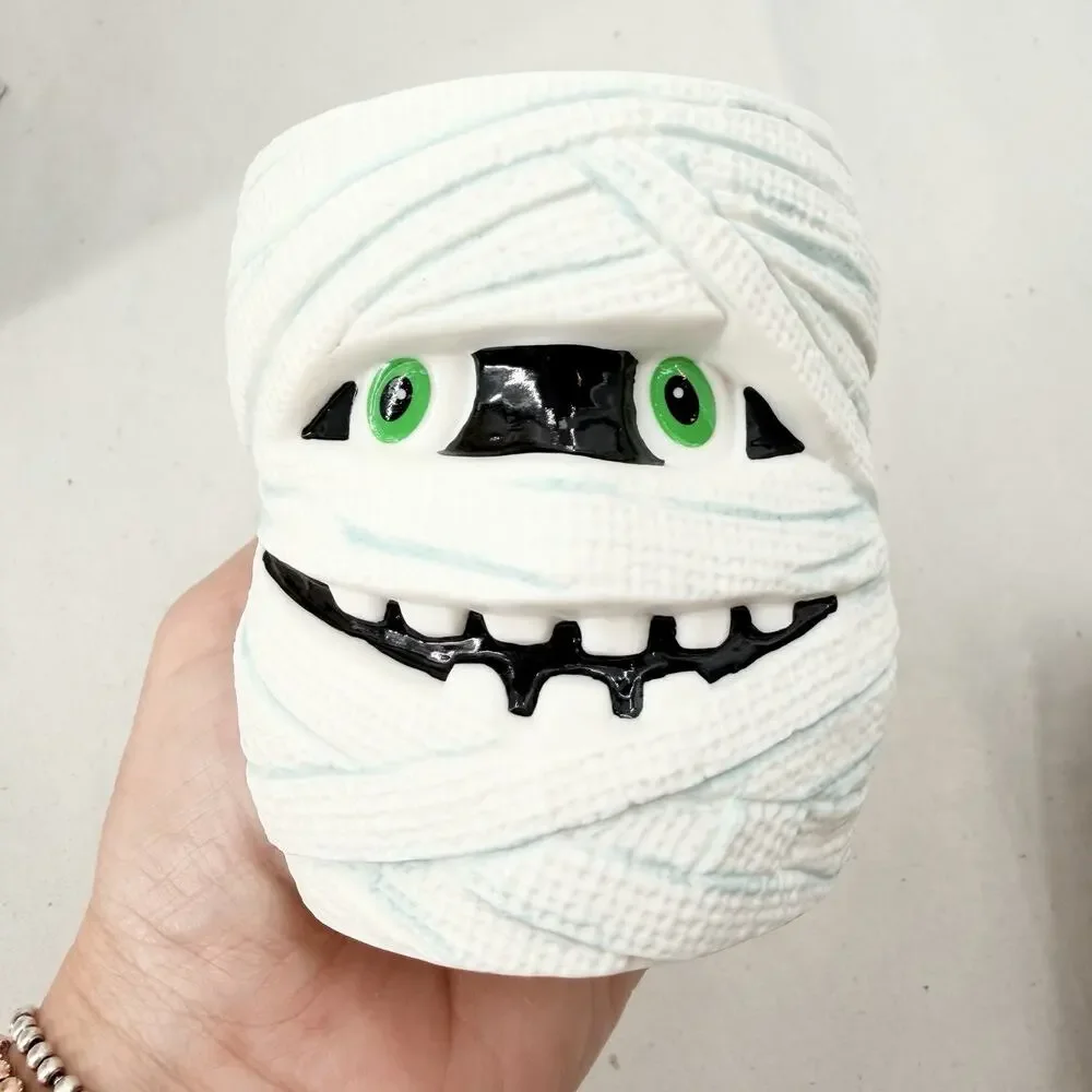 Scentsy “UNDER WRAPS” Mummy Halloween Full Size Wax Warmer NEW with Box